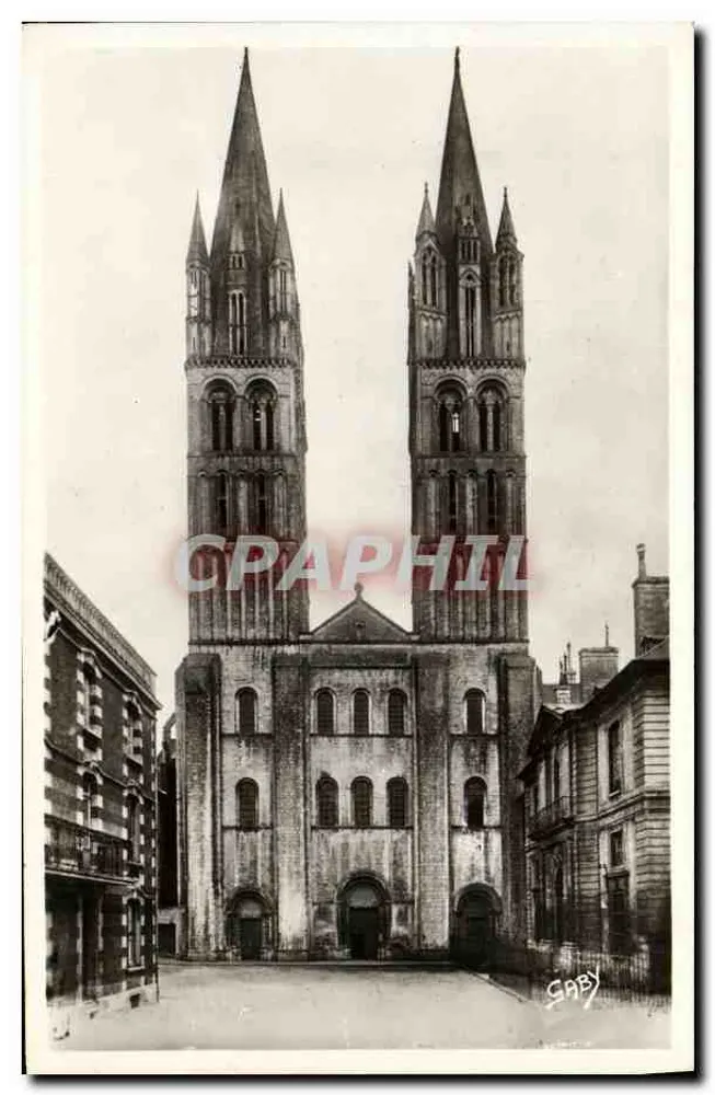 Igreja de São Etienne — Caen (Calvados) — Gaby - Frente