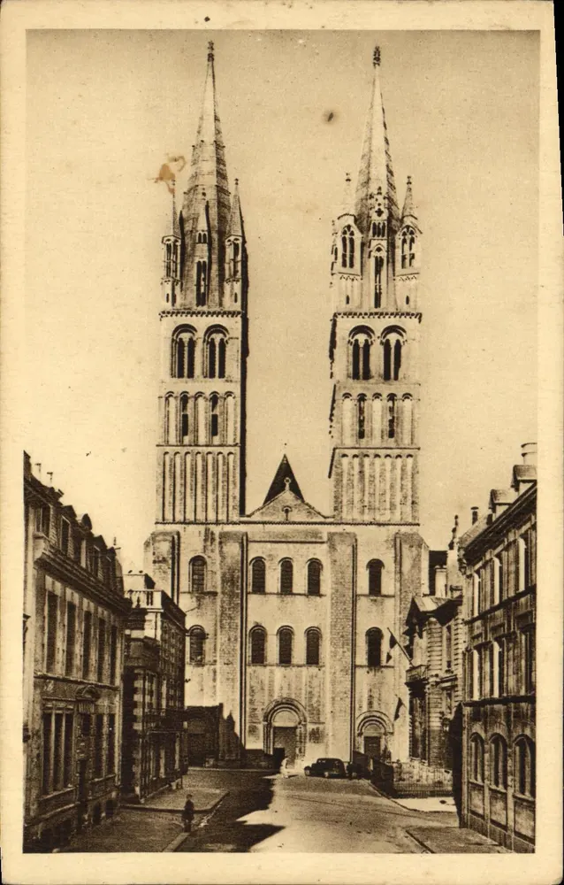 Abtei und Kirche Saint-Étienne — Römische Fassade — Art Editions BellFrance - Vorderseite