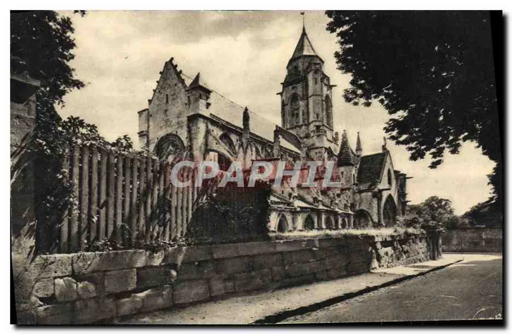 Igreja de São Etienne de Caen — Velha igreja — Editor: Arts Photographiques de Strasbourg-Schiltigheim - Frente
