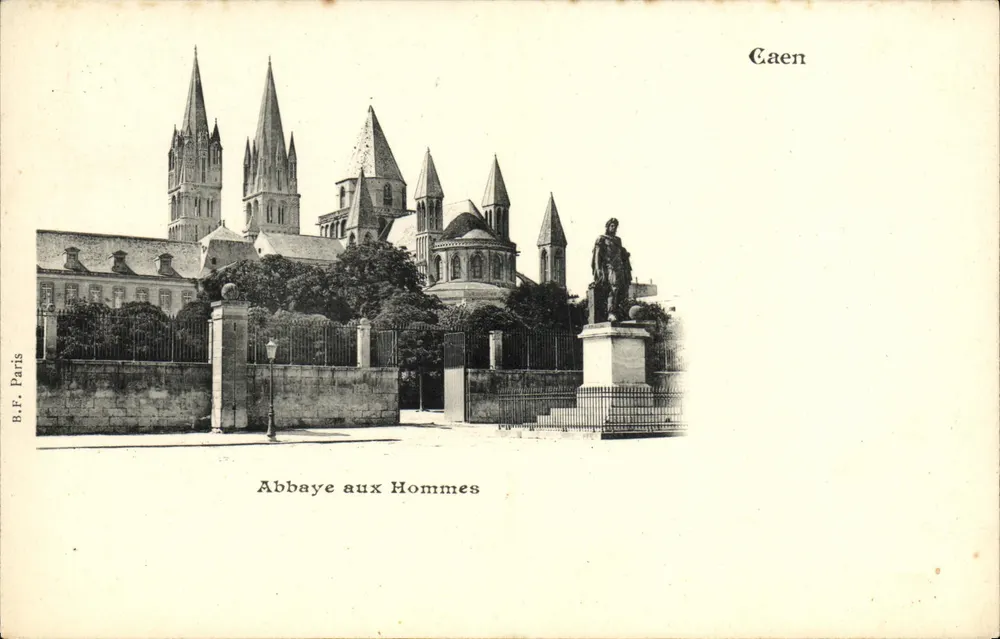Abadia dos Homens — Caen — B.F. Paris - Frente