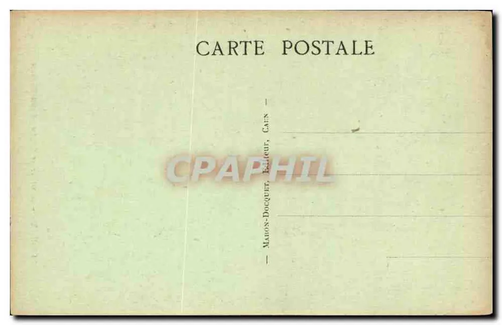 Caen — Interior da Igreja de São Etienne — Mahon-Docquet, Caen - Verso