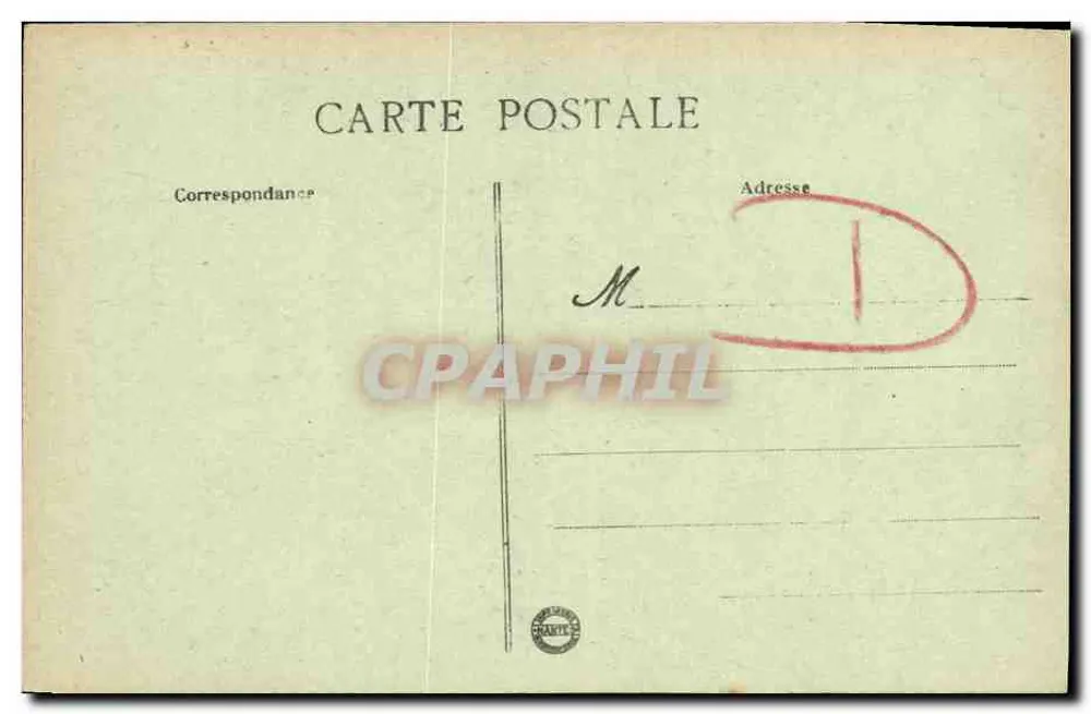 CAEN - Het oude Sint-Etienne — Collectie L'A. — n° 138 - Achterkant