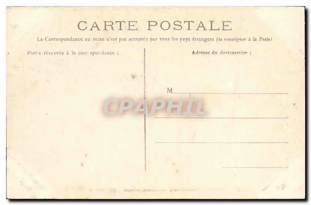 CAEN — Le vieux Saint-Gilles (11. Jahrhundert) — L. D. - Rückseite