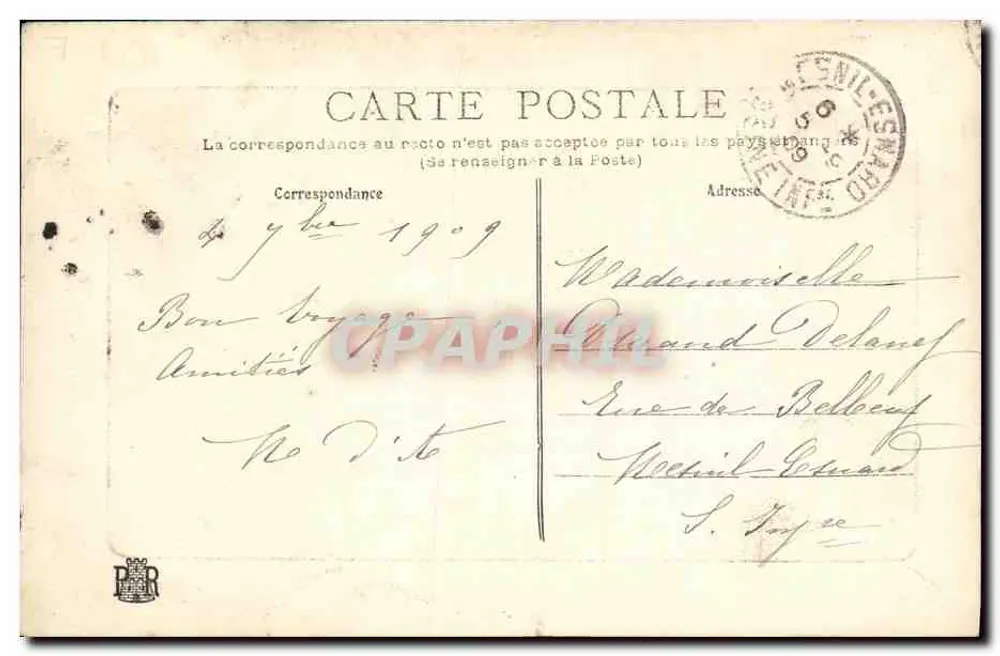 CAEN — Abside da Igreja de São João — editor não visível - Verso