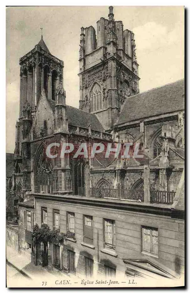 Caen — Igreja de São João — LL. — n°73 - Frente