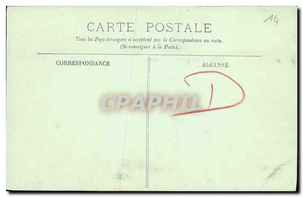 Caen — Igreja de São João — LL. — n°73 - Verso
