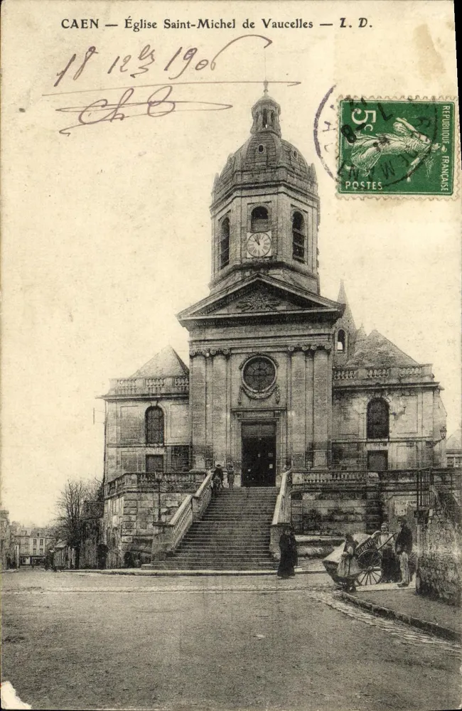 CAEN — Église Saint-Michel de Vaucelles — L. D. - Vorderseite