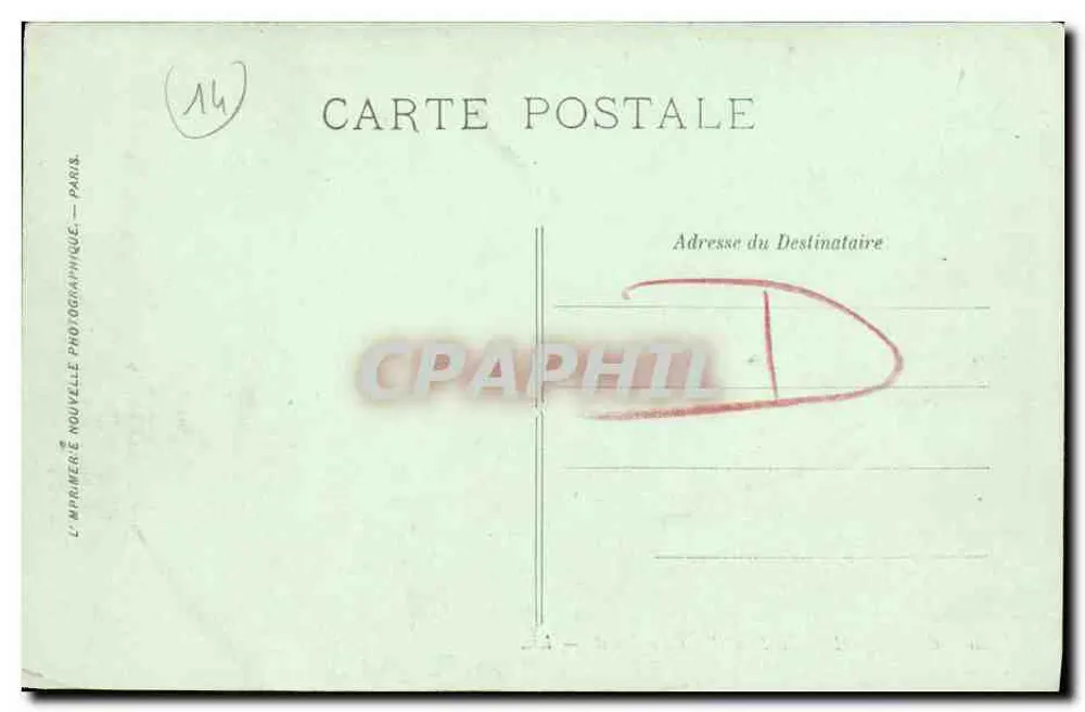 Caen — A Igreja de São Pedro, lado Leste — LL. - Verso