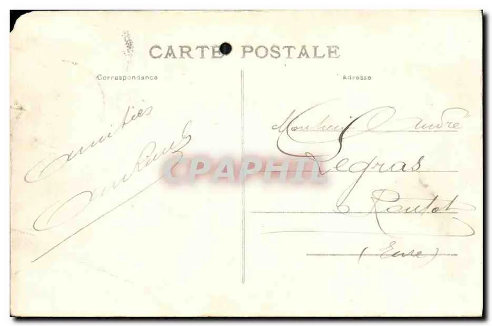 Caen — L'Église Saint-Pierre et le Square — M. C. F. L., Issy (Seine) - Verso