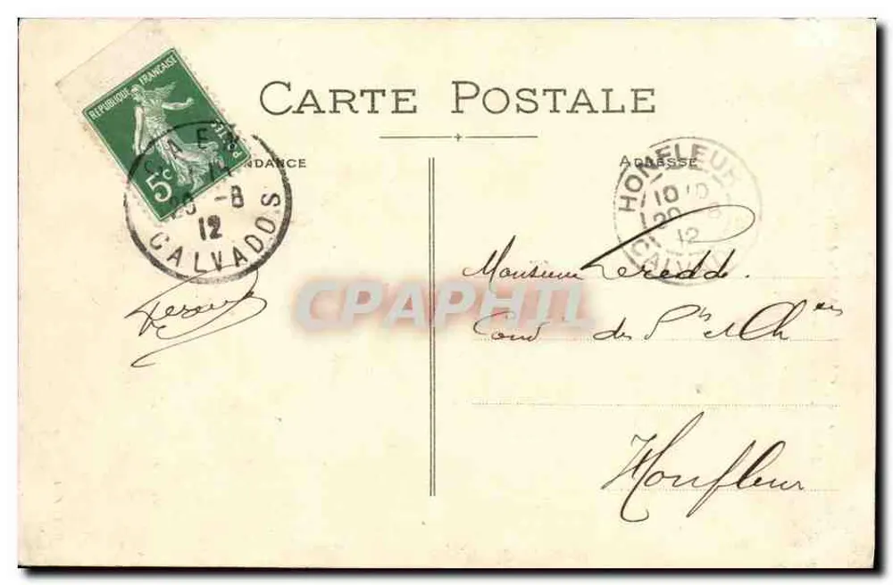 CAEN — Abside di San Pietro — Dettagli di architettura di pura stile Rinascimentale — M. C. F. L. - Verso