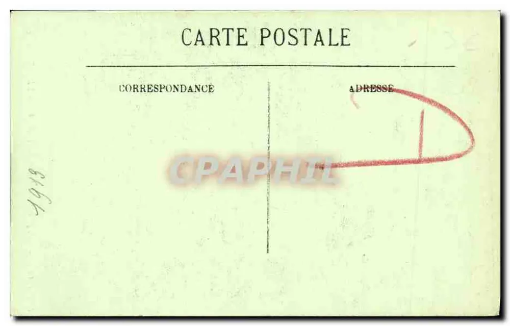 Caen — A Igreja de São Pedro — A Abside — LL. — N° 111 - Verso