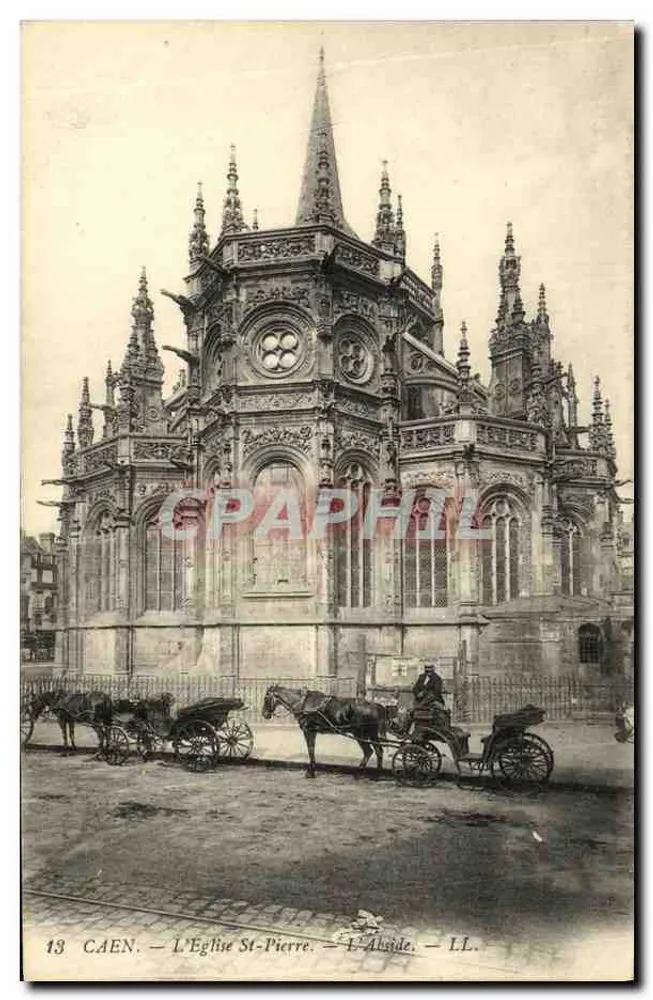 Caen — A Igreja de São Pedro — LL. n°13 - Frente