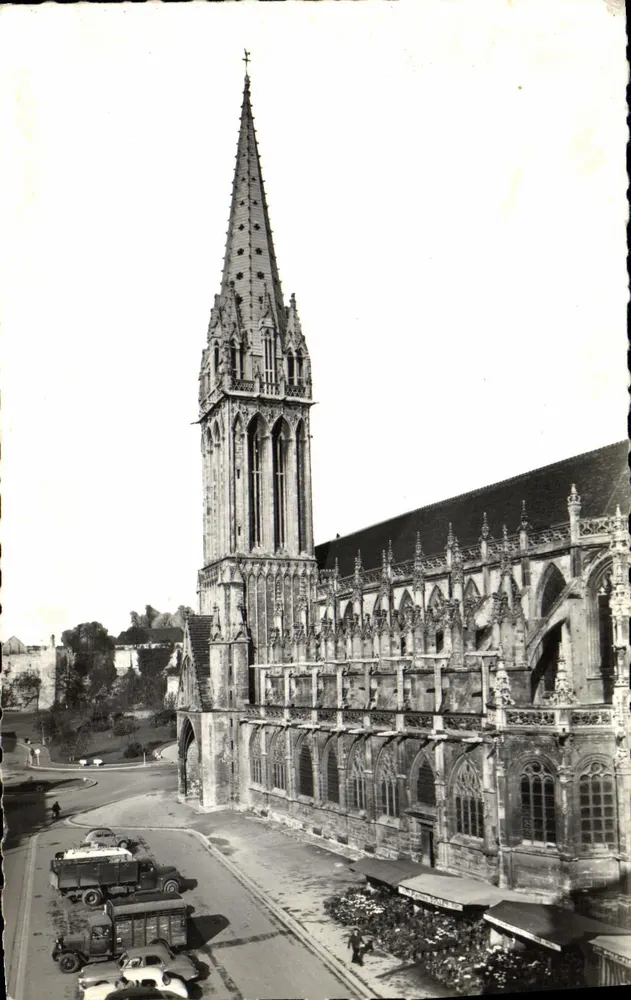 Igreja de São Pedro — Caen (Calvados) — Editor Télé-Loisirs - Frente