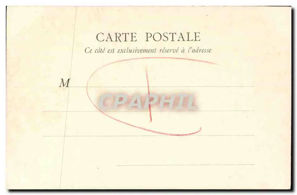 Caen — Igreja de São Pedro (fachada) — B.F., Paris - Verso