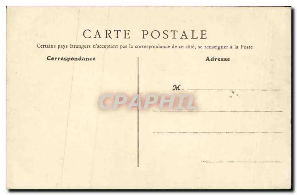 Castello di Fontaine-Henry (Calvados) — lato Sud — B.F., Parigi, n°5 - Verso
