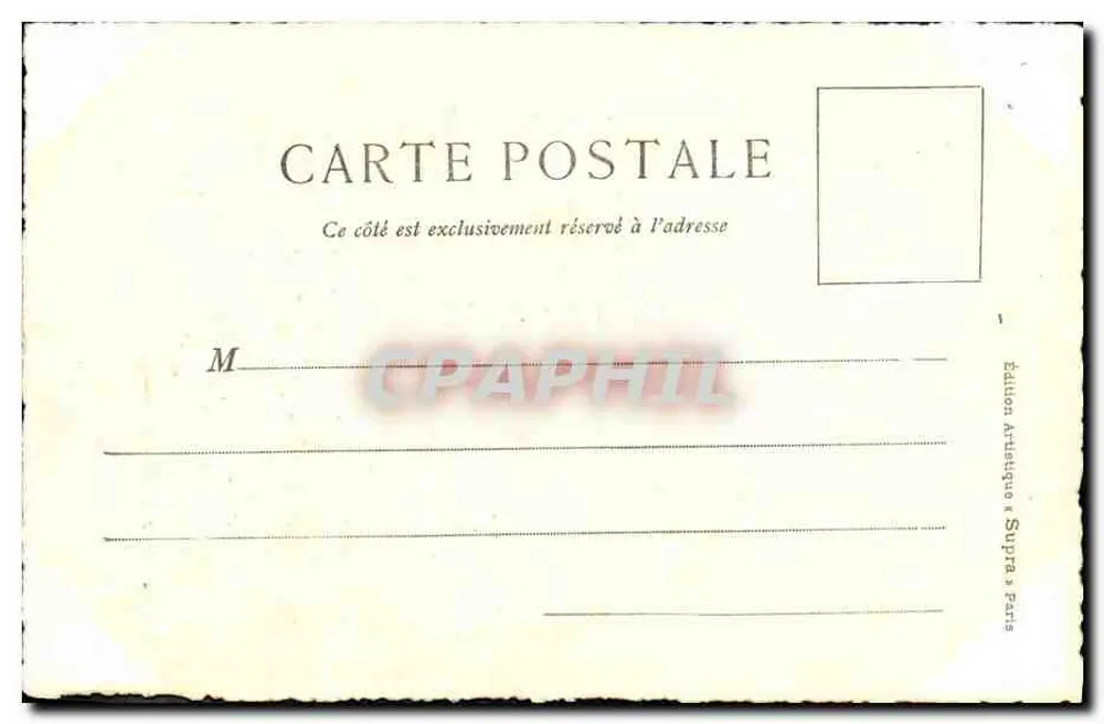 Kasteel van Fontaine-Étoupefour — Calvados, 15e eeuw — Artistieke Uitgave Supra, Parijs - Achterkant