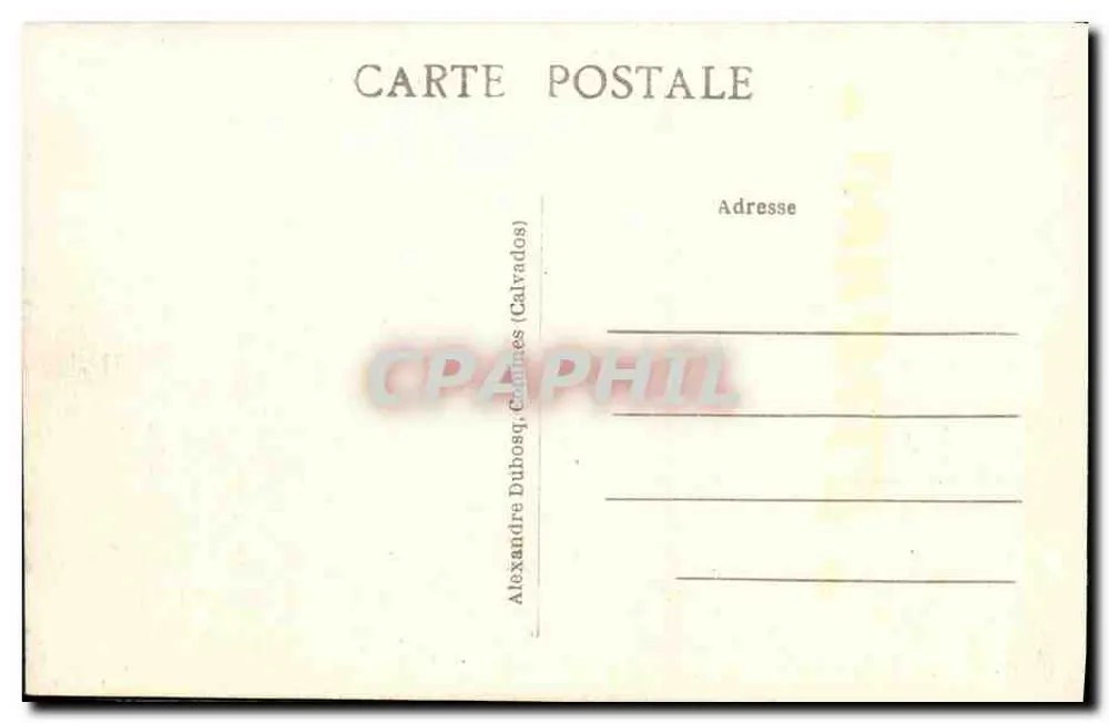 Castello di Étremham, lato Est — Castelli del Calvados — A+D 170 - Verso