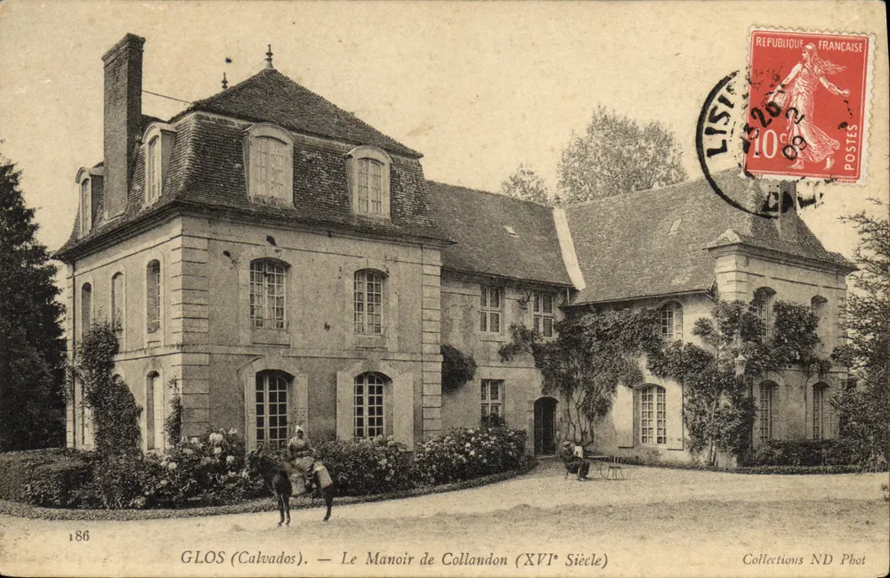 Glos (Calvados) — O Château de Collandon (Século XVI) — Collections ND Phot - Frente