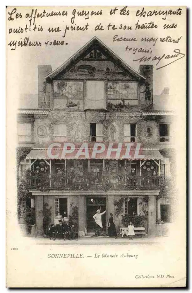 Gonnesville — Le Manoir Aubourg — Collections ND Phot - Vorderseite