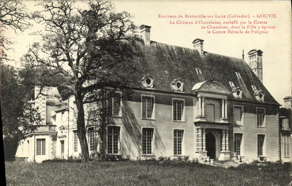 Schloss Outrelaize — Umgebung von Bretteville-sur-Laize (Calvados) — GOUVIX - Vorderseite