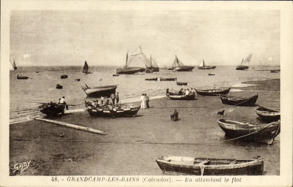 Grandcamp-les-Bains (Calvados) — Auf den Flut wartend — Gaby, n°48 - Vorderseite