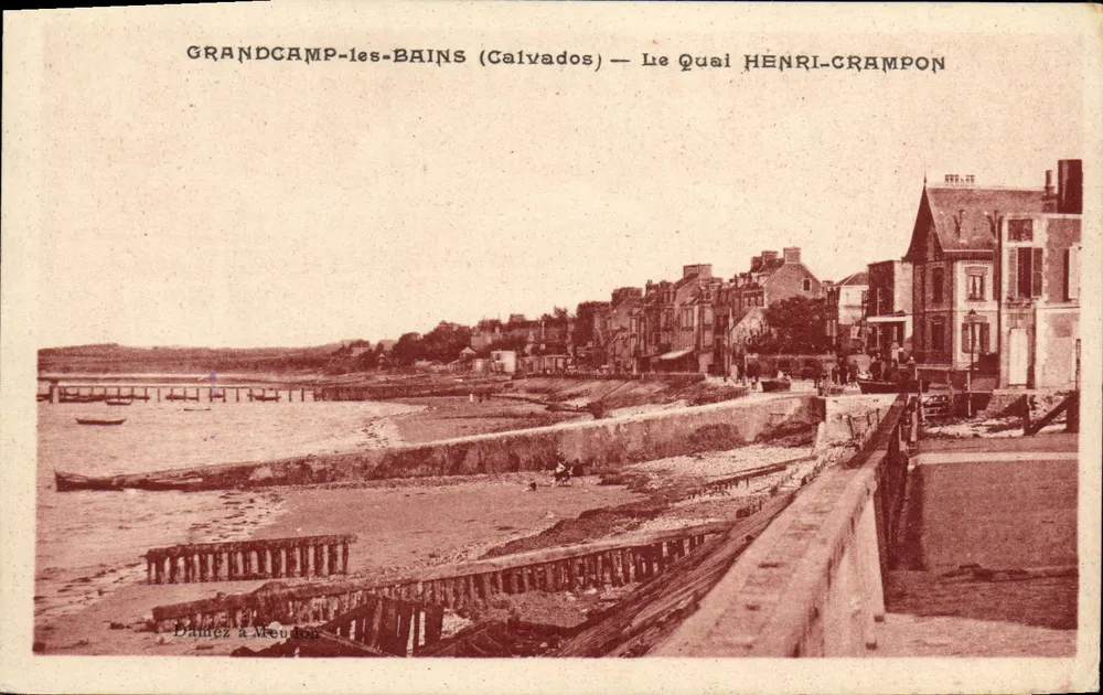 Grandcamp-les-Bains (Calvados) — Quai Henri-Crampon — Daimiez nach Mondon - Vorderseite