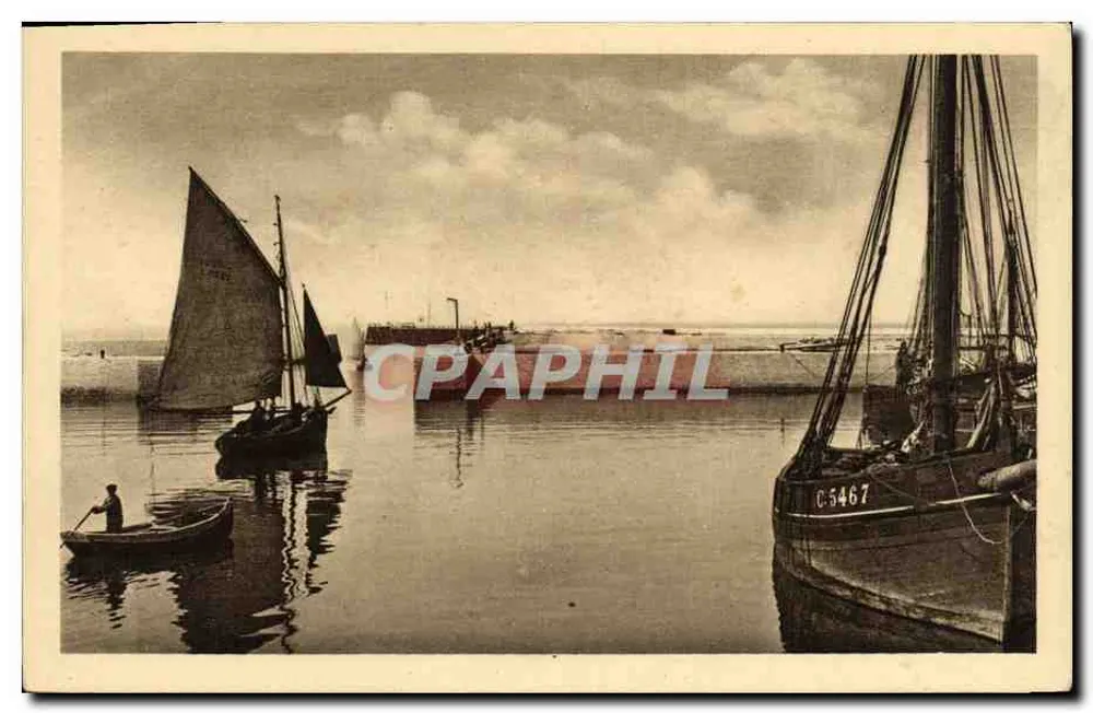 Der Hafen Le Chenal — Grandcamp-les-Bains — A. Dubaon, édit. - Vorderseite