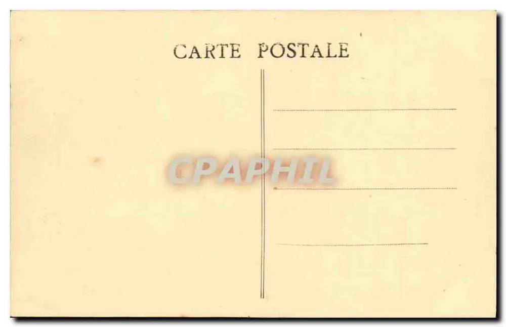 Grand-Camp-les-Bains - Die Strandpromenade und die Villen — Yvo Caruel, Verlag — Fotografie Combier - Macon - Rückseite