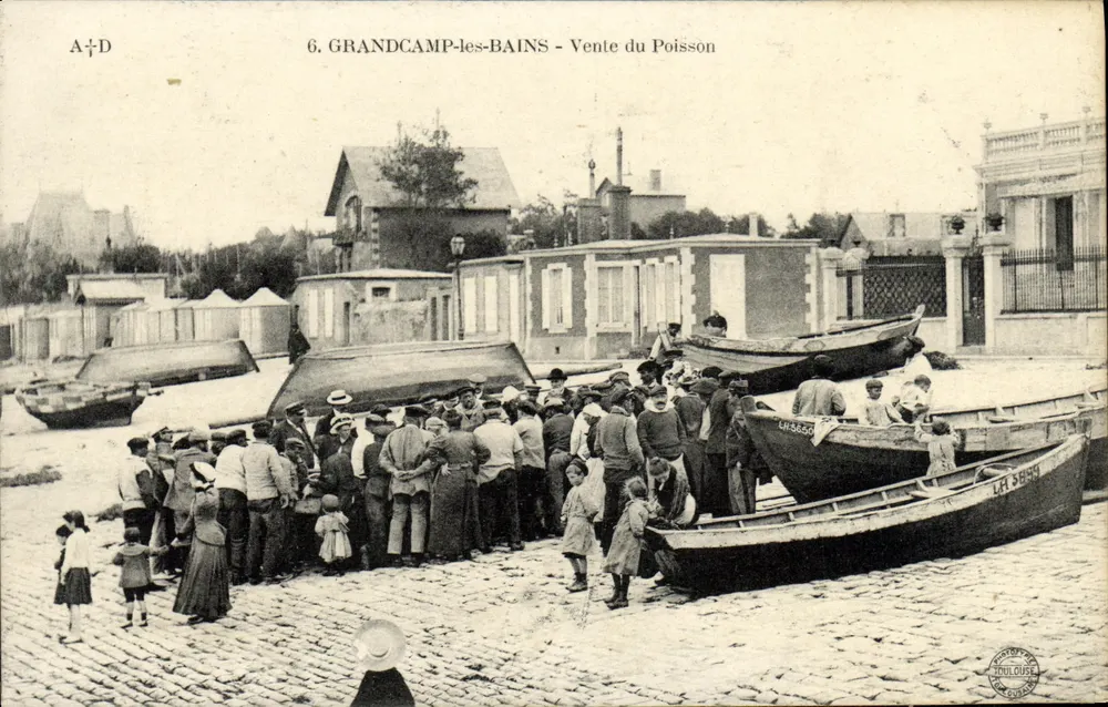 Grandcamp-les-Bains - Venda do Peixe — A+D, n°6 - Frente