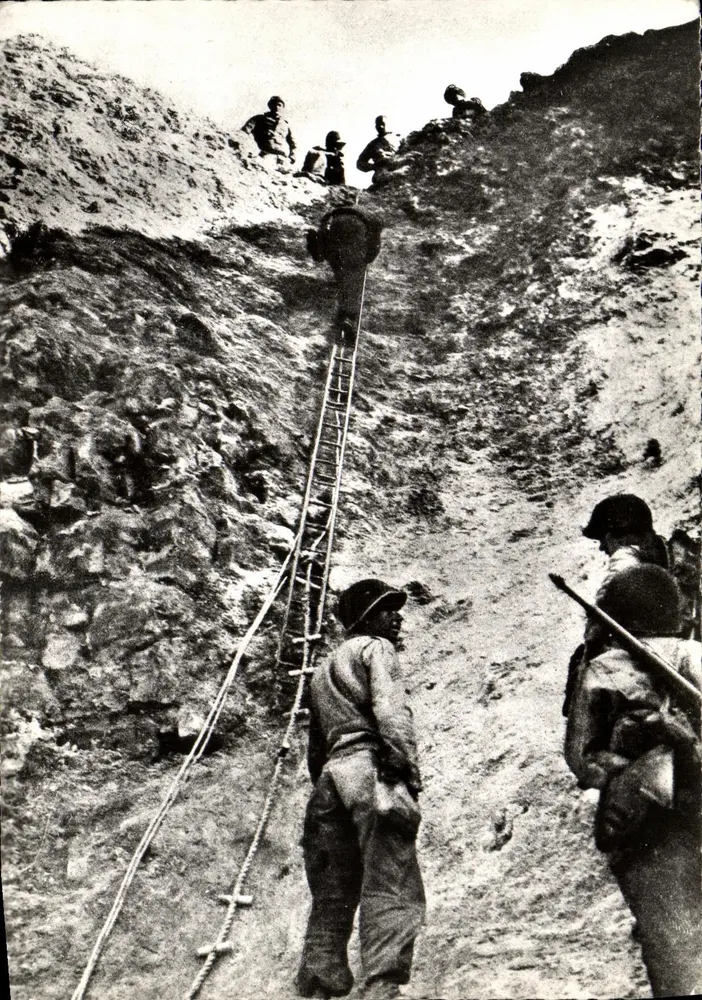 Landung — Militäroperation — COMITÉ der POINTE des HOC - Vorderseite