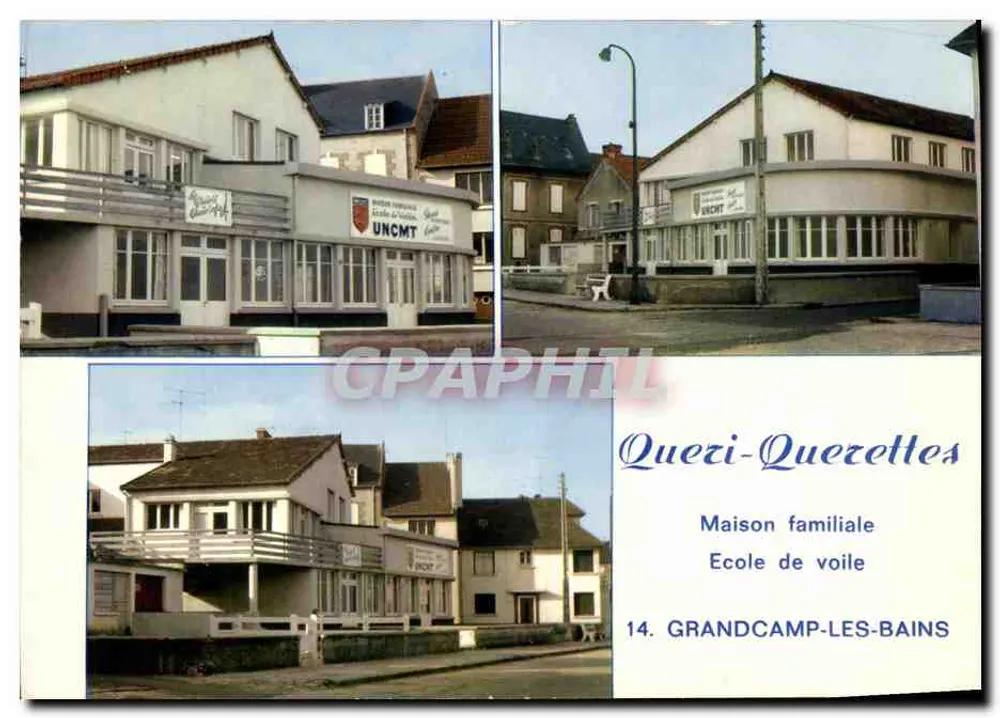 Grandcamp-les-Bains — Familienhaus und Segelschule — UNCMT - Vorderseite