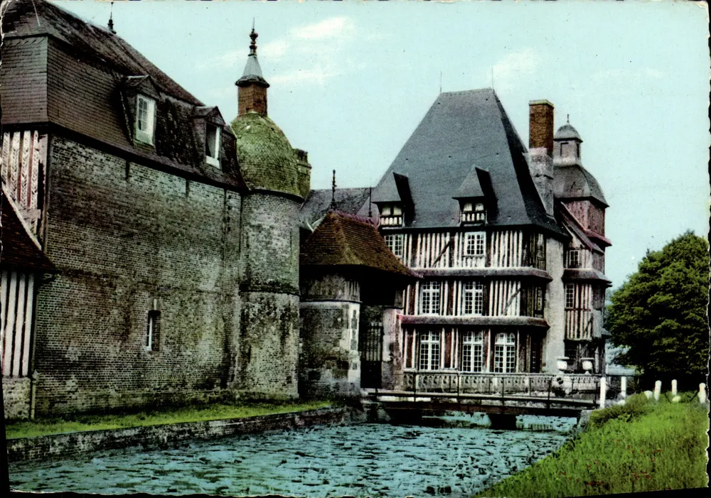 Normannisches Schloss Grandchamp — 15. und 16. Jahrhundert — Edition Saint-Pierre Kirche - Vorderseite