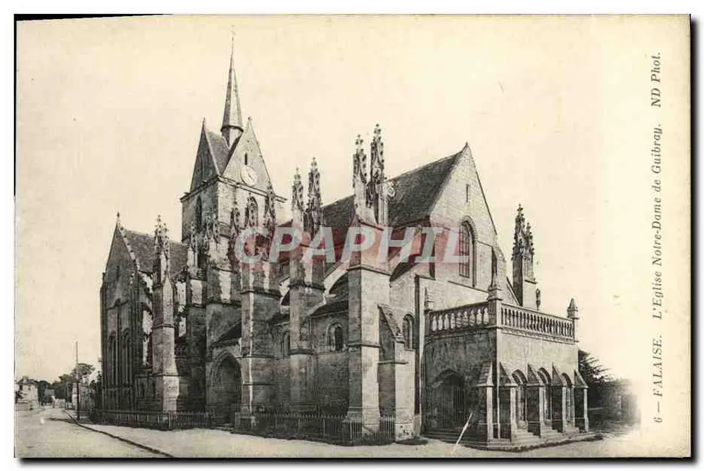 Kirche Notre-Dame von Falaise — Falaise — ND Phot. Guibray - Vorderseite