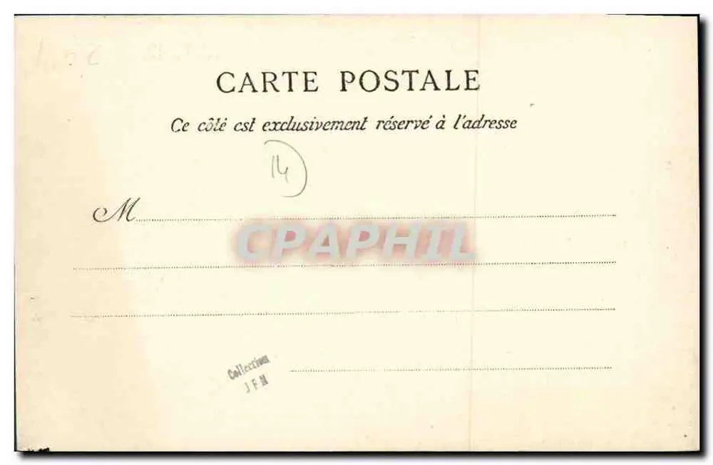 Lisieux und seine Umgebung — Schloss Hermival — Aus dem 16. Jahrhundert — La C. P. A. Paris — Depôt Le Brun, Lisieux (Calvados) - Rückseite