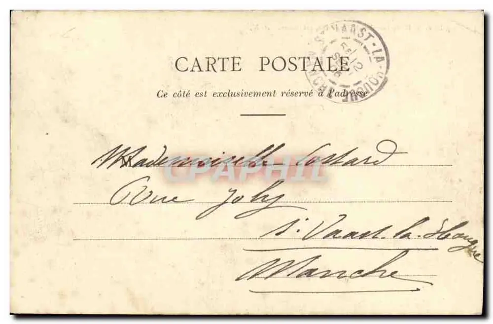 Kapelle Notre-Dame de Lourdes, in Hérouville, nahe Caen — A.N. — Verlag A.N. - Rückseite