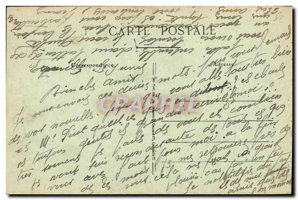 Hérouville-St-Clair — A Capela — Editor P. R. (n°3) - Verso