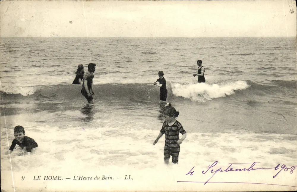 Le Hôme — A Hora do Banho — LL, n°9 - Frente