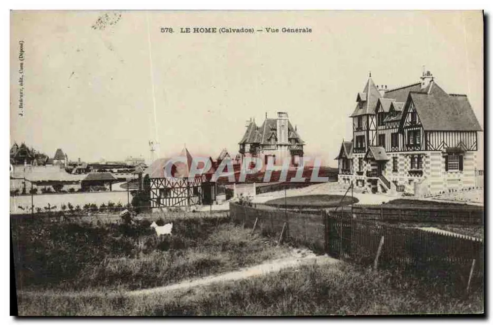 Le Home (Calvados) — Vista Geral — J. Badevrrr, cidade, Com (Dippool) - Frente