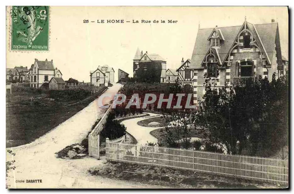 Le Hôme — A Rua da Mar — Cliché Daratte - Frente