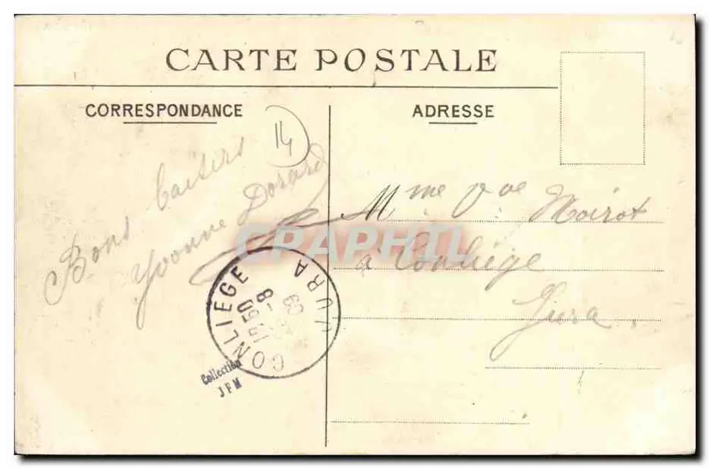 Le Hôme — A Rua da Mar — Cliché Daratte - Verso