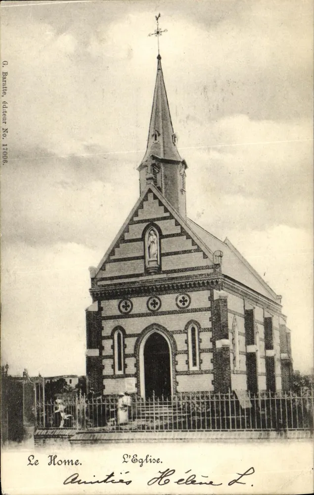 Le Home. A Igreja de Santa Helena — G. Baratte, editor, No. 17006 - Frente