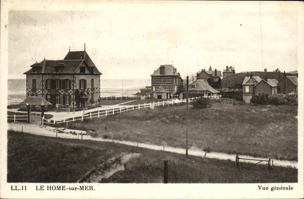 Le Home-sur-Mer — Vista geral — LL.11 — CIR DES ARTS PHOTOMÉCANIQUES - STRASBOURG-SCHLITCHEIM - Frente