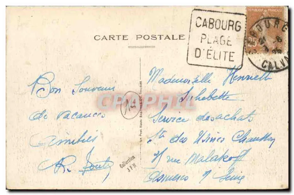 Le Home-sur-Mer — Um Panorama — Editor não visível - Verso