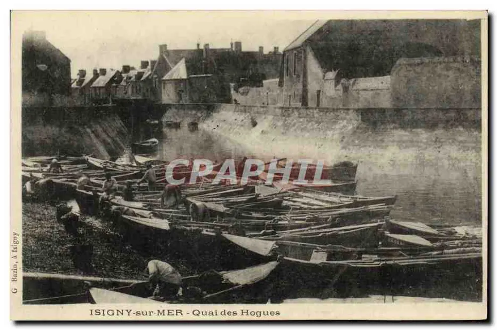 Isigny-sur-Mer - Quai des Hogues — G. Hazio, A Isigny - Vorderseite