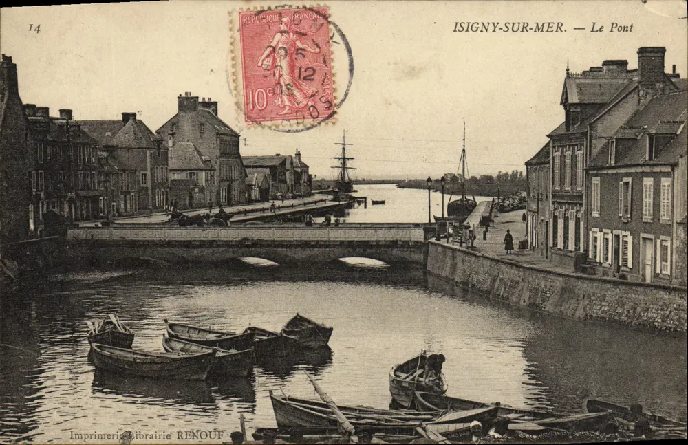 Isigny-sur-Mer — O Ponte — Imprensa-Livraria Renouf - Frente