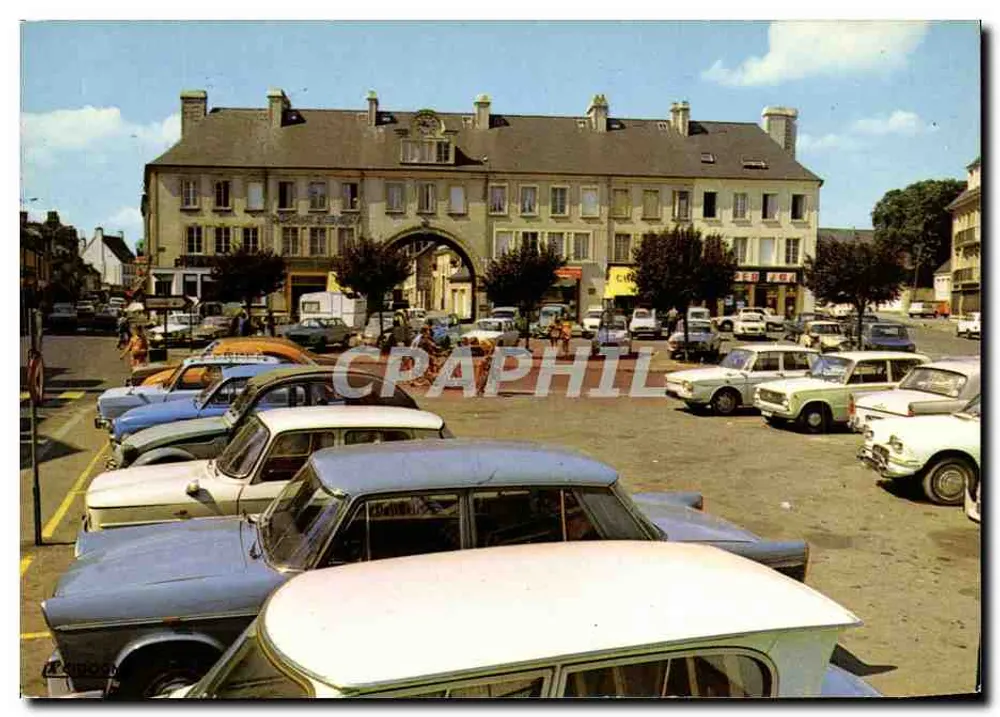 Isgigny-sur-Mer — A Praça de Gaulle — Éditions LA CIGOGNE, Rouen - Frente