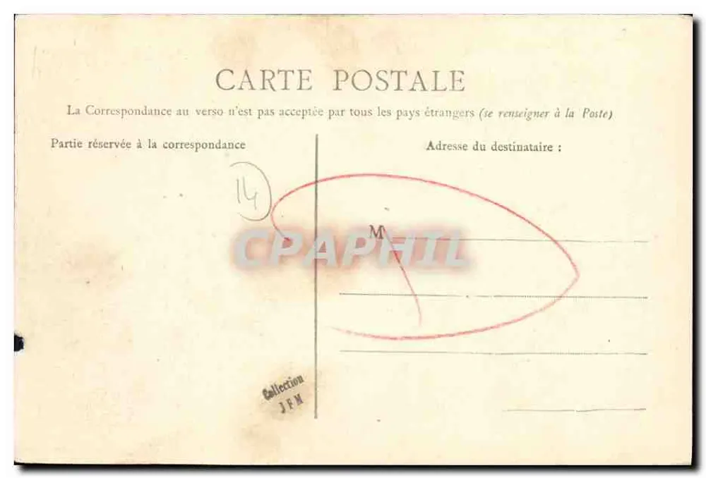 Isigny-sur-Mer — Calçada Surcouf — Imprimerie A. Colleville, editora - Verso