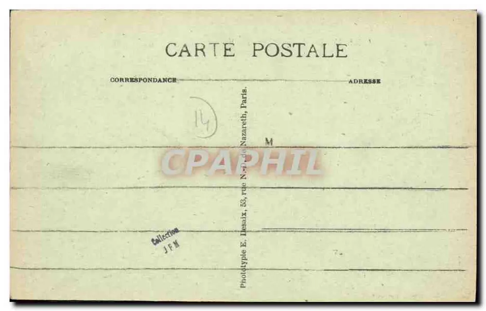 Isigny-sur-Mer - Quai des Hogues - Fischerboote — Verlag Renoné, Drucker - Rückseite
