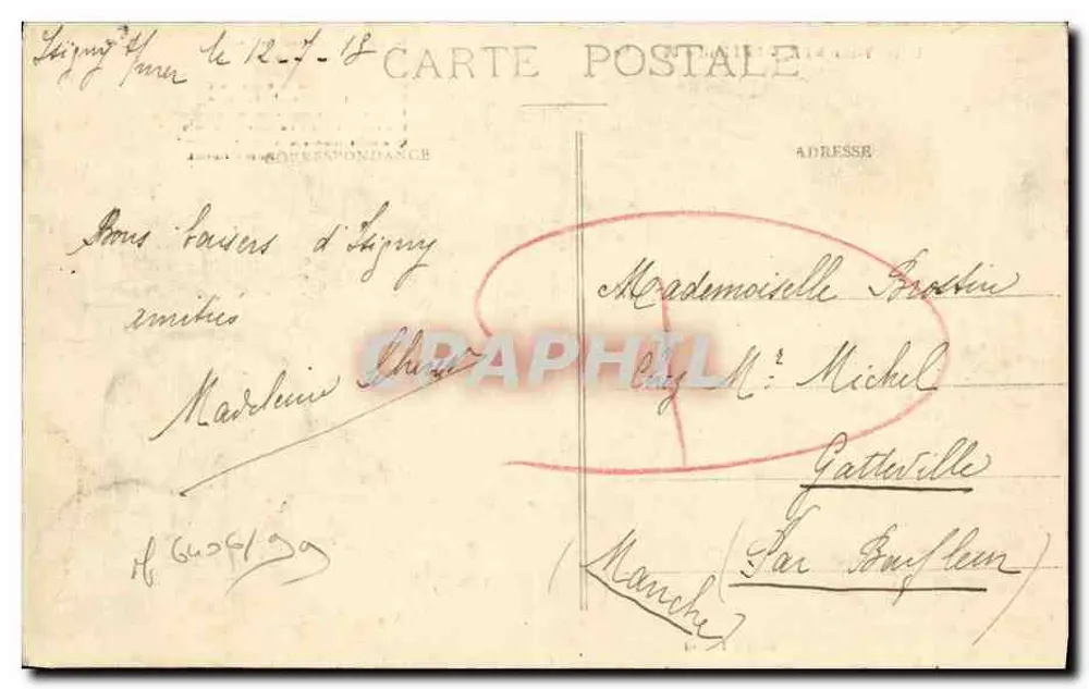 Isigny-sur-Mer — Die Fischereiflotte — Edition Renouf - Rückseite