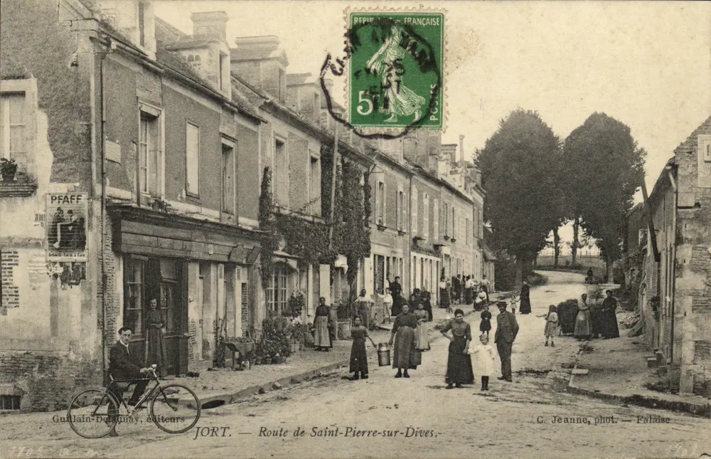 JORT — Route de Saint-Pierre-sur-Dives — Guillaume-Detainmay, éditeurs - Recto
